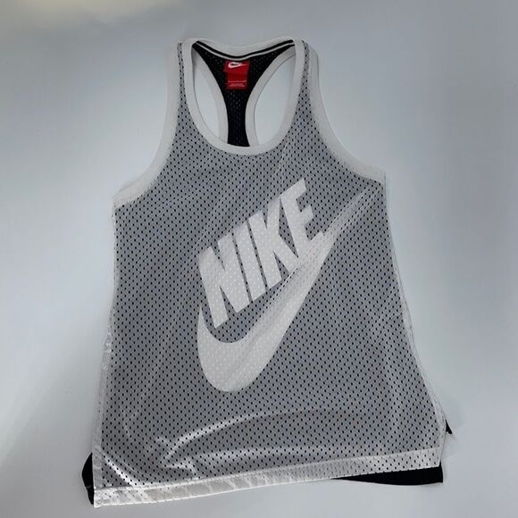 NIKE Dual Layer Mesh Tank - Picture 2 of 8